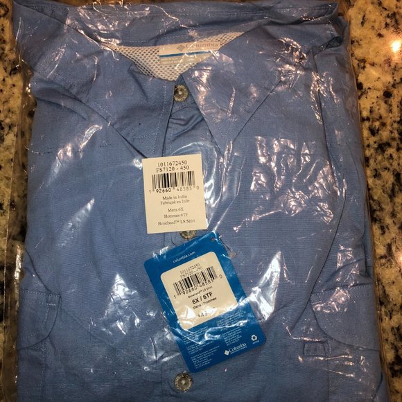 NWT Columbia Men's Bonehead Long Sleeve - 6X - Picture 3 of 4